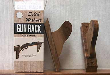 Solid Walnut Expandable Gun Rack